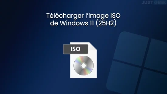 Télécharger l'ISO Windows
